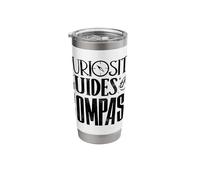 Curiosity Guides The Compass Meteorologist Weatherman Stainless Steel Insulated Tumbler