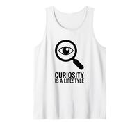 Curiosity is A Lifestyle, True Crime Addict Tank Top