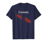 Curiosity Killed The Cat Funny Halloween 2019 Costume Pun T-Shirt, Men, Navy Blue, Small