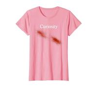 Curiosity Killed The Cat Funny Halloween 2019 Costume Pun T-Shirt, Women, Pink, Small