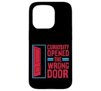 Curiosity Opened the Wrong Door Case for iPhone 15 Pro