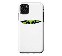 Curious Alien Peeking Spy Look Case for iPhone 11 Pro Max