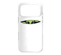 Curious Alien Peeking Spy Look Case for iPhone 17 Pro Max