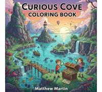 Curious Cove Coloring Book: A Relaxing Adult Coloring Escape Into Mysterious Ocean Scenes