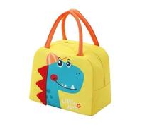 Curious Crafts Lunch Box Insulated Lunch Bag | Reusable Insulated Lunch Container with Cute Design, Leakproof Thermal Portable Cooler Bag for Work, Offices, and Picnic