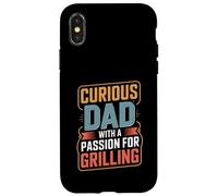 Curious Dad With A Passion For Grilling BBQ Case for iPhone X/XS
