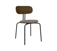 Curious Dining Chair Smoked Oak/ Black/Monrose
