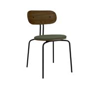 Curious Dining Chair Smoked Oak/ Black/Racing Green