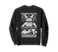 Curious Enough To Take It Apart Hide Extra Parts Mechanic Sweatshirt