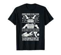 Curious Enough to Take It Apart Hide Extra Parts Mechanic T-Shirt
