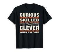 Curious Enough to Take It Apart Snarky Tinkerer Humor Men Value Graphic T-Shirt