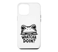 Curious Frog Whatcha Doin Funny Amphibian Case for iPhone 12 Pro Max
