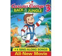 CURIOUS GEORGE 3: BACK TO THE JUNGLE NEW REGION 1 DVD