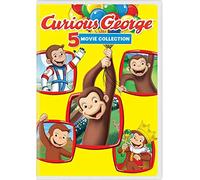 CURIOUS GEORGE 5-MOV - DVD - J3z