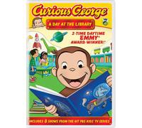 Curious George: A Day at the Library (DVD) Frank Welker Jeff Bennett (US IMPORT)