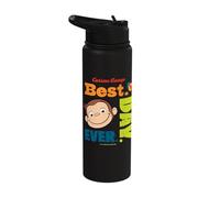Curious George Best Day Ever Patch Stainless Steel Insulated Water Bottle