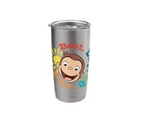 Curious George Best Day Ever Smile Stainless Steel Insulated Tumbler