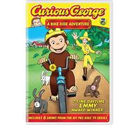 CURIOUS GEORGE - BIKE RIDE ADVENTURE - DVD - J3z