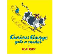 { [ CURIOUS GEORGE GETS A MEDAL (CURIOUS GEORGE) ] } By Rey, H A (Author) Dec-01-1957 [ Hardcover ]