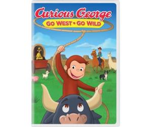 CURIOUS GEORGE: GO WEST GO WILD - Region 1 DVD,US Import