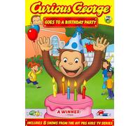 CURIOUS GEORGE GOES TO A BIRTHDAY PARTY NEW REGION 1 DVD