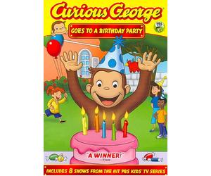 CURIOUS GEORGE GOES TO A BIRTHDAY PARTY NEW REGION 1 DVD