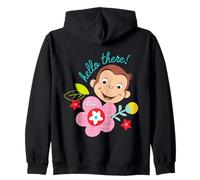 Curious George Hello There Spring Bloom Zip Hoodie