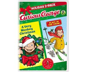Curious George Holiday 2-Pack: A Very Monkey Christmas/Curious George Plays in the Snow