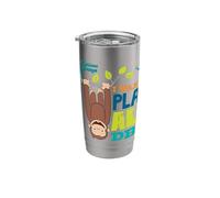 Curious George I Wanna Play All Day Stainless Steel Insulated Tumbler