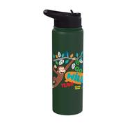 Curious George Lets Go Wild Outdoor Adventure Stainless Steel Insulated Water Bottle