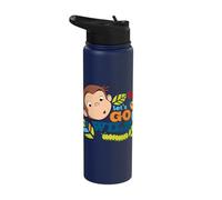 Curious George Lets Go Wild Stainless Steel Insulated Water Bottle