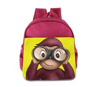 Curious George Monkey Kids School Backpack Bag
