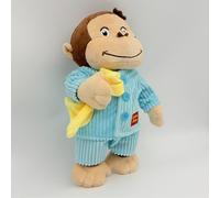 Curious George Monkey Plush Toy For Kids Bedroom Playroom And Decoration