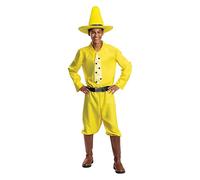 Curious George Person In The Yellow Hat Adult Costume Small/Medium