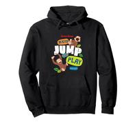Curious George Run Jump Play Repeat Pullover Hoodie