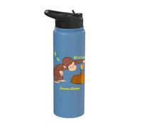 Curious George Spring Exploration Stainless Steel Insulated Water Bottle