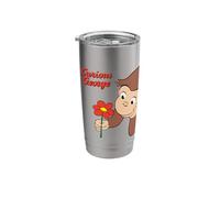 Curious George Spring Flower Fun Stainless Steel Insulated Tumbler
