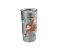 Curious George Spring Swing Adventure Stainless Steel Insulated Tumbler