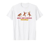 Curious George Wild and Curious Cartwheel T-Shirt