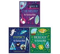Curious Kids Series 3 Books Collection Set (Biology, Physics, Chemistry)