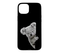 Curious Koala Peeking Out Australian Wildlife Case for iPhone 15 Plus