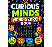 Curious Minds Word Search Book: Build Vocabulary & Spelling Skills While Having Fun