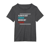 Curious not Furious t Shirt Mental Health Statement Anger T-Shirt, Women's Plus, Dark Heather Grey, 2X