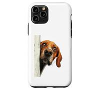Curious Peeking Hound Dog Art Case for iPhone 11 Pro
