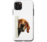 Curious Peeking Hound Dog Art Case for iPhone 11 Pro Max