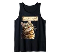 Curious Tabby in My Cat Lady Era Tank Top