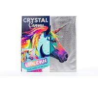 Curious Universe - Crystal Creations Metallic Foil Canvas Unicorn