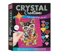 Crystal Creations Neon Corgi in Glasses by P.D. Moreno | Diamond Painting for Adults | Arts and Crafts Gifts | Animal Crafting for Teenagers