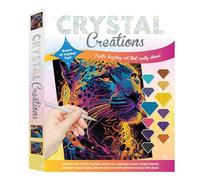 Curious Universe | Crystal Creations Neon Leopard | Diamond Painting for Adults | Arts and Crafts Gifts | Animal Crafting for Teenagers | Hobbies for Adults | Rainy Day Activities