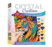 Curious Universe | Crystal Creations Neon Lion | Diamond Painting for Adults | Arts and Crafts Gifts | Animal Crafting for Teenagers | Hobbies for Adults | Rainy Day Activities